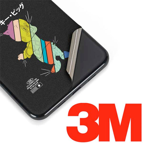 Looney Tunes Porky Pig Sliced Juxtapose Google Pixel 3a XL Skin